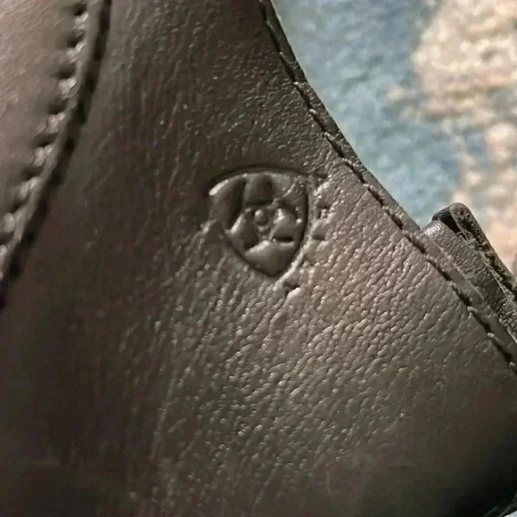 Ariat leather tassel wedge mules 8.5 - Picture 5 of 10